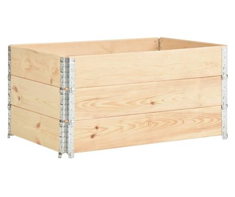 Okviri za palete 3 kom 80 x 120 cm od masivne borovine
