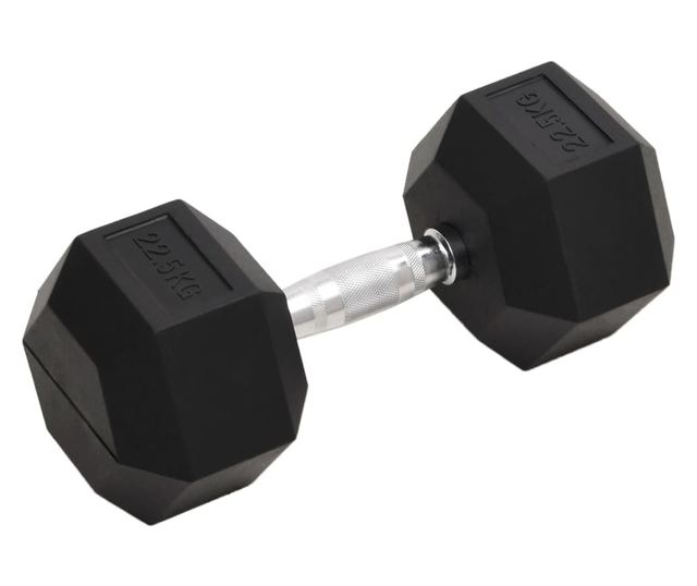Jednoručni uteg 2 kom 22,5 kg od lijevanog željeza