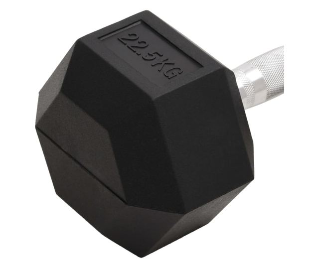 Jednoručni uteg 2 kom 22,5 kg od lijevanog željeza