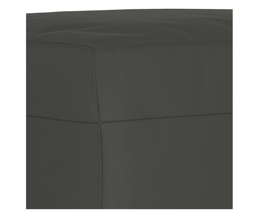 sötétszürke mikroszálas szövet pad 70 x 35 x 41 cm - 10