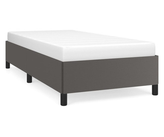 Okvir za krevet sivi 90x200 cm od umjetne kože