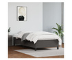 Okvir za krevet sivi 90x200 cm od umjetne kože