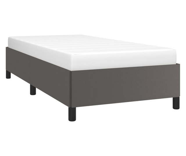 Okvir za krevet sivi 80 x 200 cm od umjetne kože