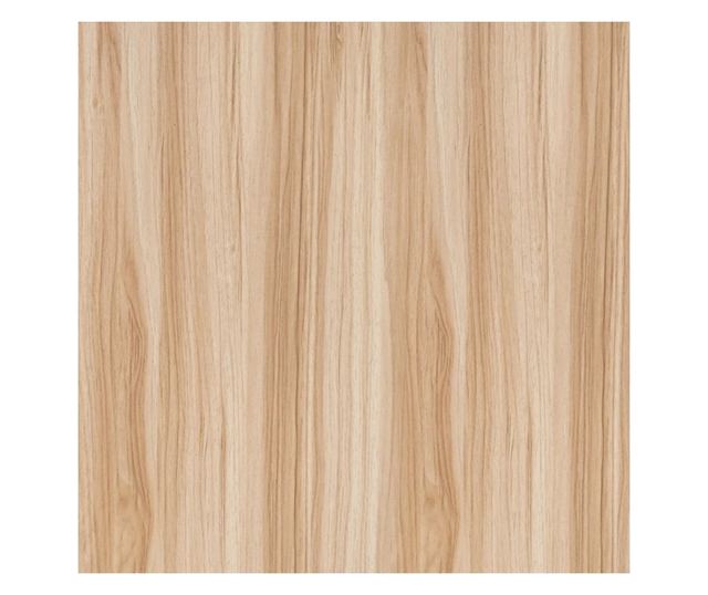 Komoda TV, brązowa, 80x30x40 cm, drewno sosnowe i naturalny rattan