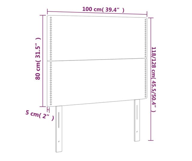 gytmlk, 2 db, zld, 100x5x78/88 cm, textil