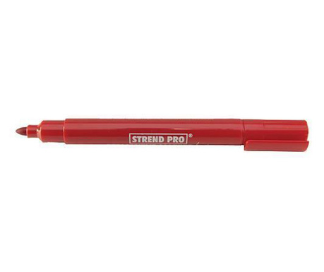 12 db Mercaton® tartós marker készlet, piros, nem mérgező, gyorsan száradó