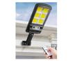 Mercaton® napelemes fali lámpa mozgásérzékelővel, külső panellel, 120 LED COB, 4 üzemmód, IP65, 11,5x23,5x4 cm