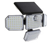 Mercaton® napelemes udvari lámpa, 9w, 2400mAh, 171 LED