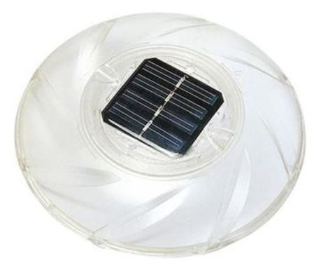 Napelemes lámpa a medencéhez, úszó, LED, 7 szín, 18x7 cm, Bestway