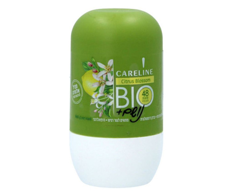 Careline Bio Roll-On, Deodorant, Citrus Blossom, 75 ml