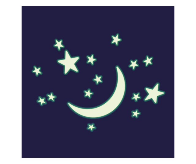 Set reflectorizant - Semiluna si stele