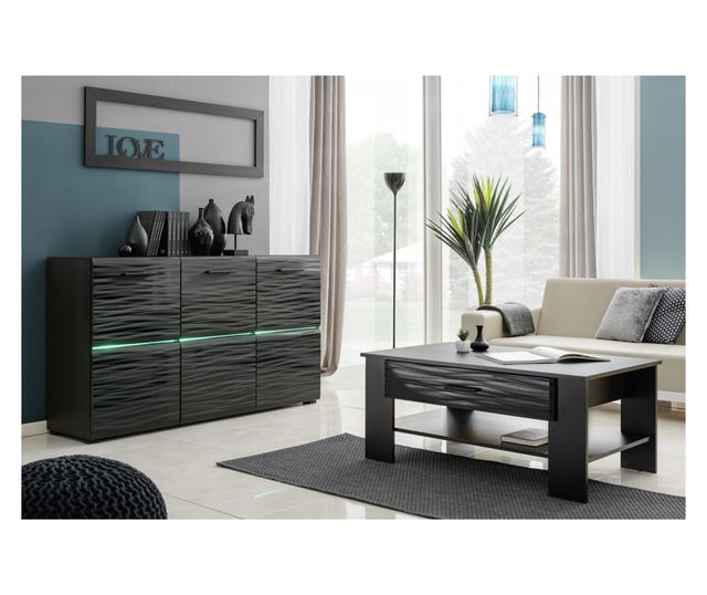 Klubska mizica  105x65x46 cm