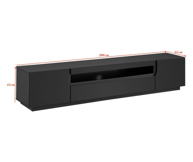 TV omarica  200x35x43 cm