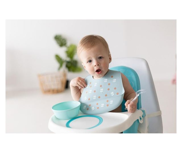 Set bavete din silicon Pearhead Milk Drunk