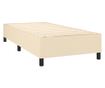 Боксспринг легло с матрак, кремаво, 80x200 см, текстил thumbnail 4