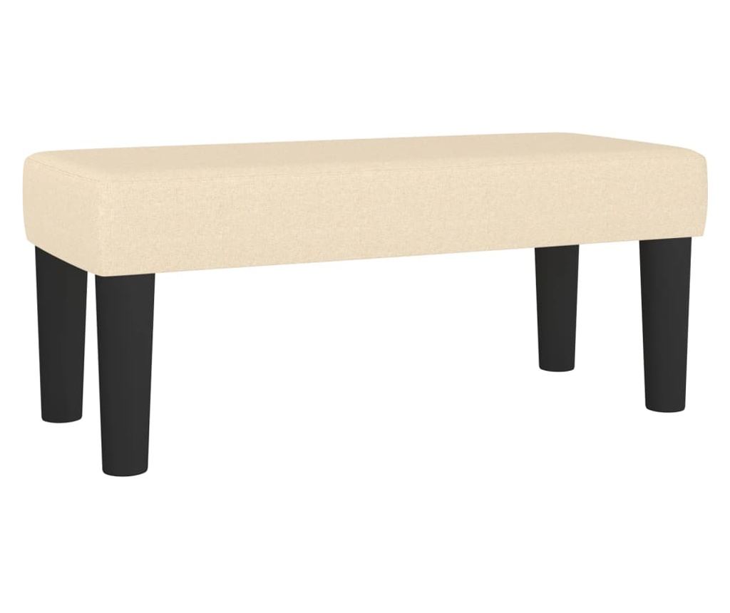 Боксспринг легло с матрак, крем, 80x200 см, текстил - 7