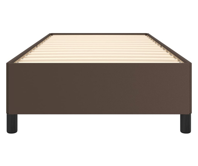 Okvir za krevet smeđi 80 x 200 cm od umjetne kože