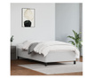 Okvir za krevet bijela 90x190 cm od umjetne kože