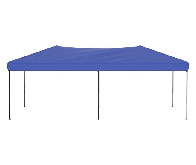 kék összecsukható rendezvénysátor 3 x 6 m