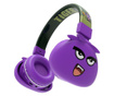 Mercaton® Monster vezeték nélküli fejhallgató gyerekeknek, mikrofon, FM rádió, MicroSD foglalat, Bluetooth 5.0, 8 óra, lila