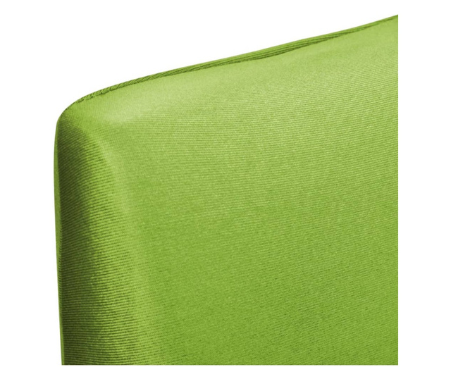Rastezljive navlake za stolice 6 kom Zelena boja