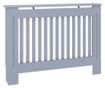Pokrov za radijator antracit 112 x 19 x 81 cm MDF