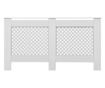 Pokrovi za radijator 2 kom bijeli 152 x 19 x 81,5 cm MDF