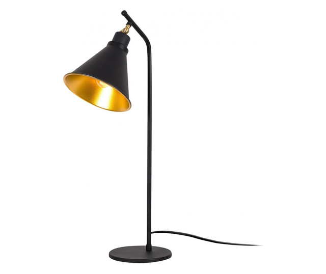 Настолна лампа - черен цвят
