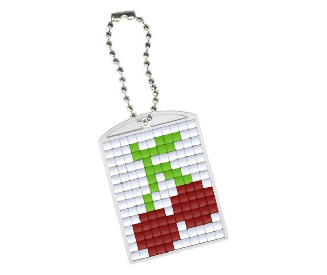 Set hobby creativ cu pixeli Pixelhobby, Brelocuri, Sweet, 3 piese