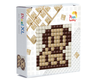Set hobby creativ cu pixeli Pixelhobby, Pixel XL Mozaic, 144 piese, Puppy