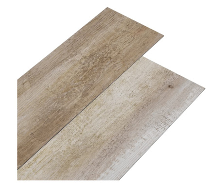 Nesamoljepljive podne obloge PVC 5,26 m² 2 mm isprano drvo