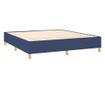 Боксспринг легло с матрак, синьо, 180x200 см, текстил thumbnail 4