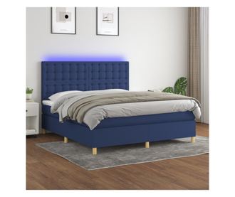 Rugs gy, matrac s LED, kk, 180x200 cm, textil