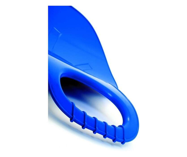 Mercaton® műanyag szán, tányér típusú, -30°C-nak ellenálló, 37 x 49 x 8 cm, kék