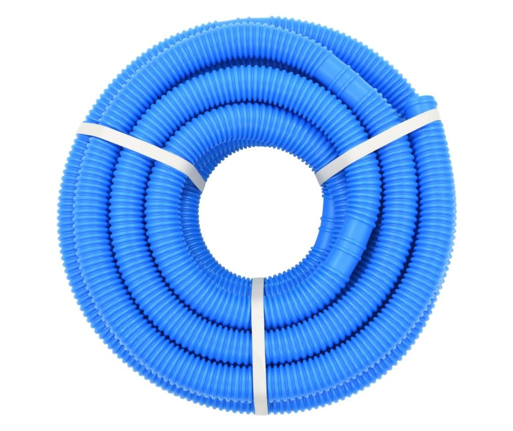 kék medencetömlő szorítóbilincsekkel 38 mm 12 m - 3