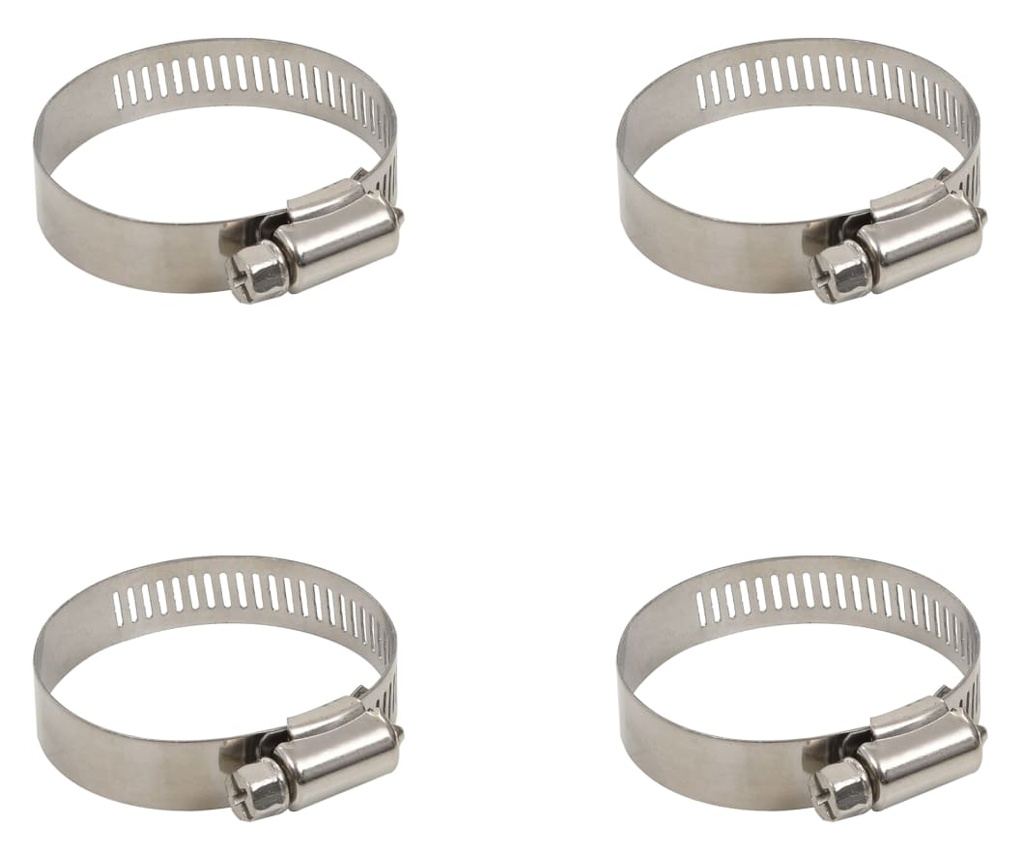 kék medencetömlő szorítóbilincsekkel 38 mm 6 m - 5