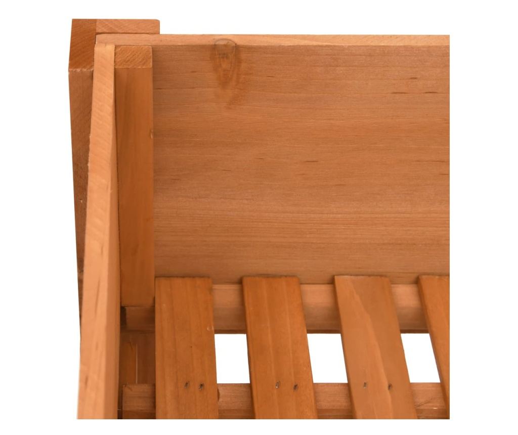 Jardinieră, 88x43x80 cm, lemn de brad - 4