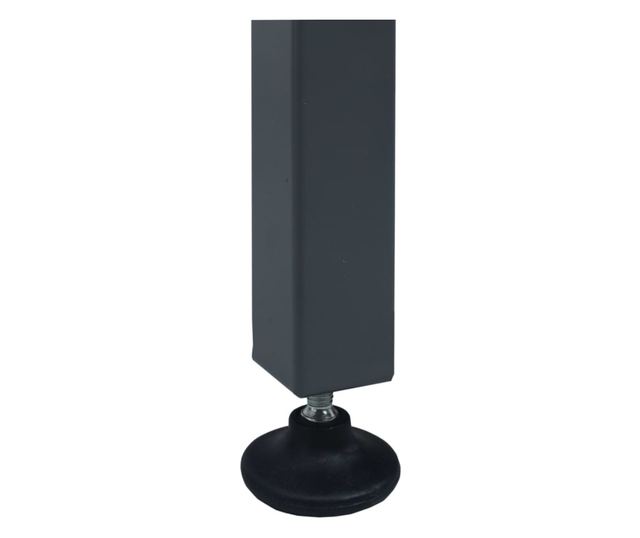Banc de lucru, negru, 120 x 60 x 85 cm, otel