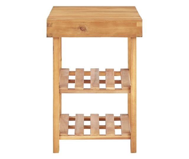 Pantofar, 70 x 32 x 46 cm, lemn masiv de acacia