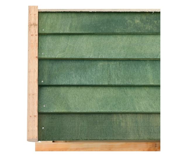 Hranitor de pasari, 35x29,5x21 cm, lemn masiv