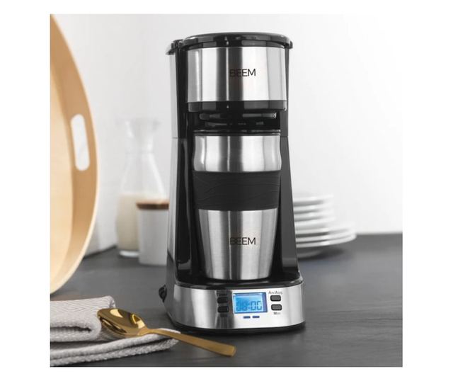 Cafetiera programabila, BEEM, Thermo 2 Go, negru