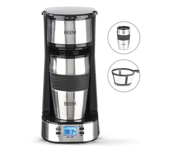 Cafetiera programabila, BEEM, Thermo 2 Go, negru