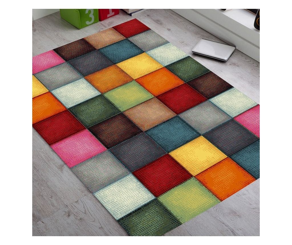 Covor MERINOS, Belis 22605 110 Multi 80 x 150 cm, densitate covor 2.85 KG/m², grosime covor 13 mm, Numar noduri pe m² 288000 - 3