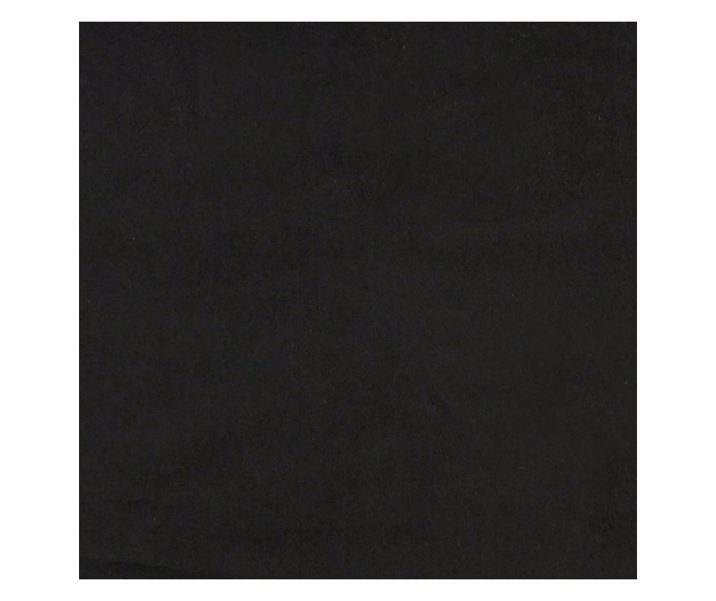 Диван, черен, 108x79x79 см, кадифе - 7