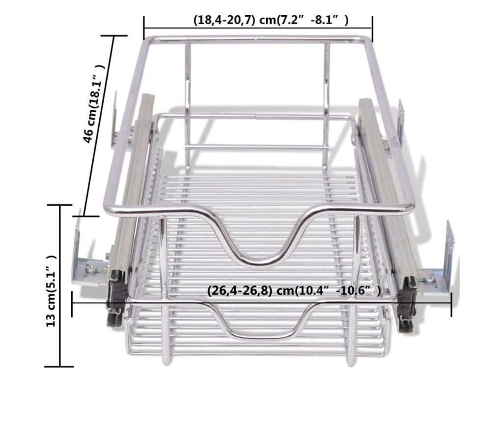 Hzhat drtkosr, 2 db, ezst, 300 mm - 8
