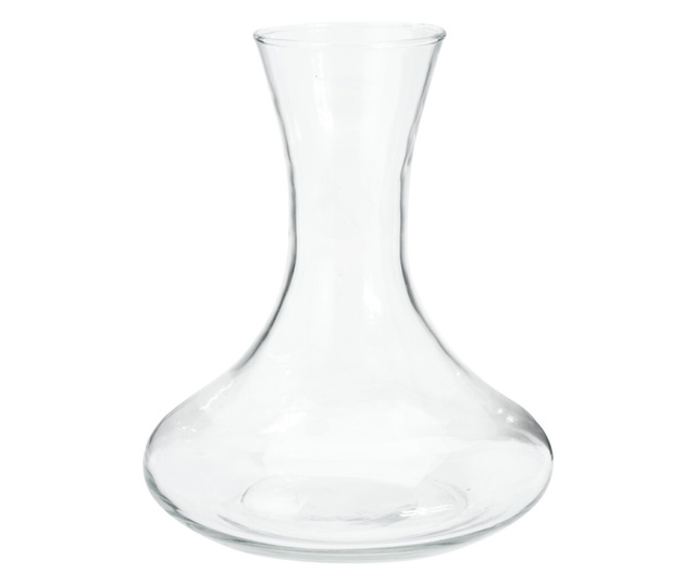Decantor vin Excellent Houseware, sticla, 18x22 cm, 1.4 l, transparent