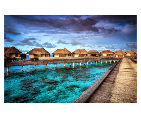 Фототапет Casute Bora Bora, 400 x 250 cm