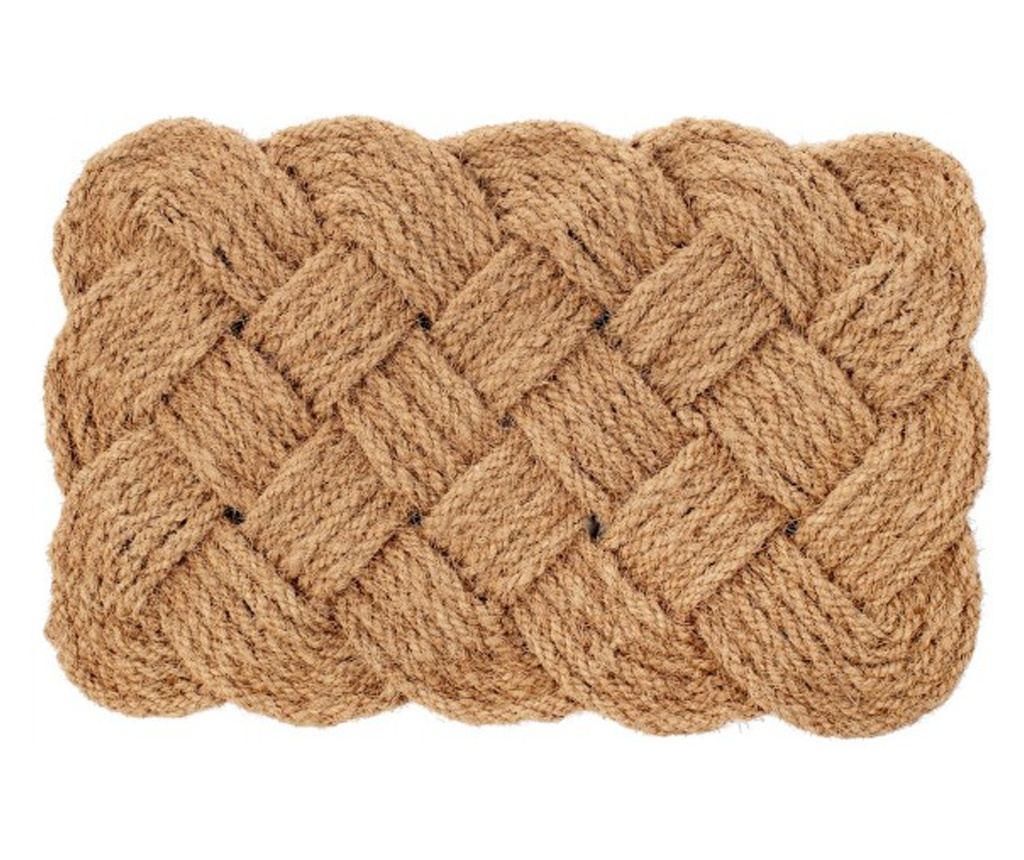 Covoras intrare casa fibre cocos Braid 40x60 cm