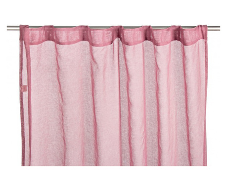 Комплект 2 розови текстилни завеси Alice 140x280 см