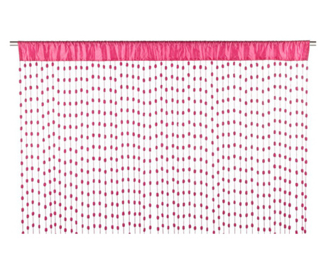 Set 2 perdele roz fucsia 140x280 cm